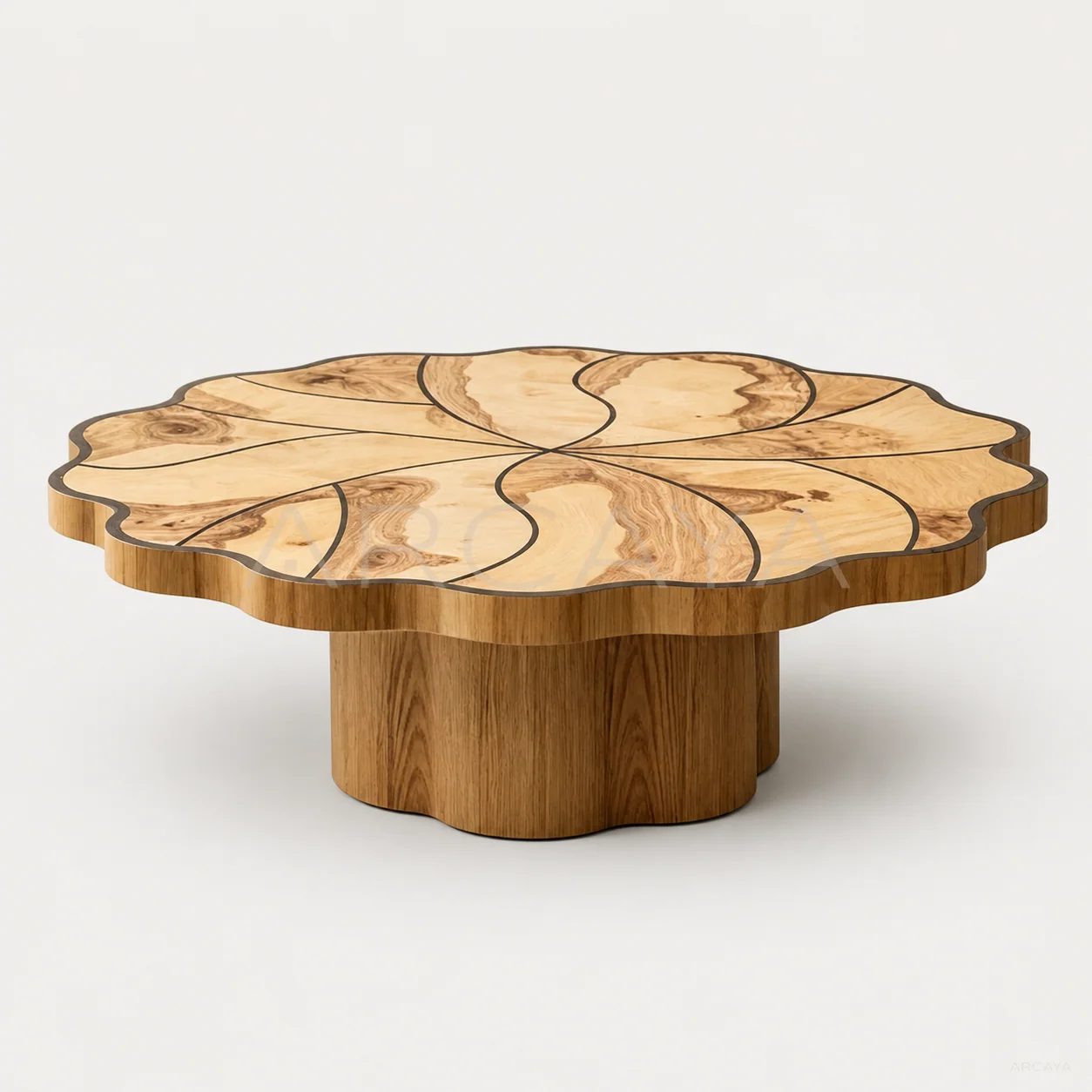Elm Wood Decorative Object — clean catalog product view
