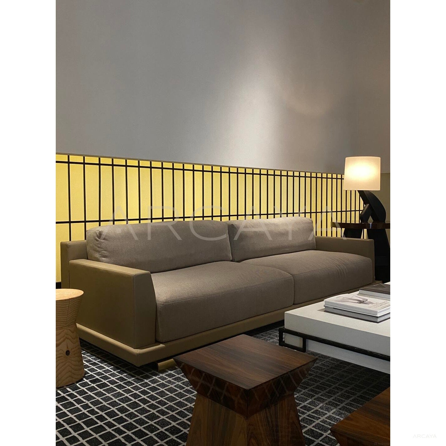 Old Money Wool Sofa - scene