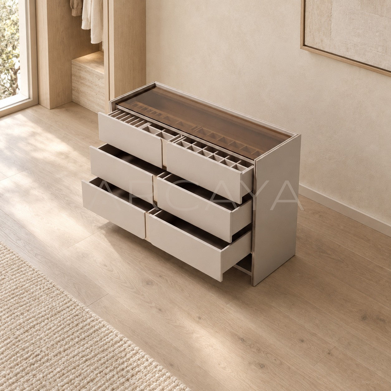 Italian Jewelry Storage Cabinet