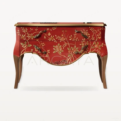 Kabuli Painted Decorative Cabinet — view 01
