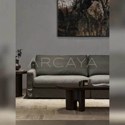 Riva Studio Straight Sofa - front view 04