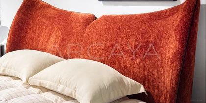 Liora Linen Bed - front view 03