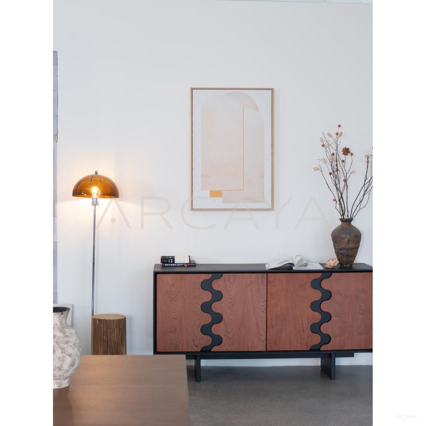 Minimalist Dining Room Set — Storage - scene