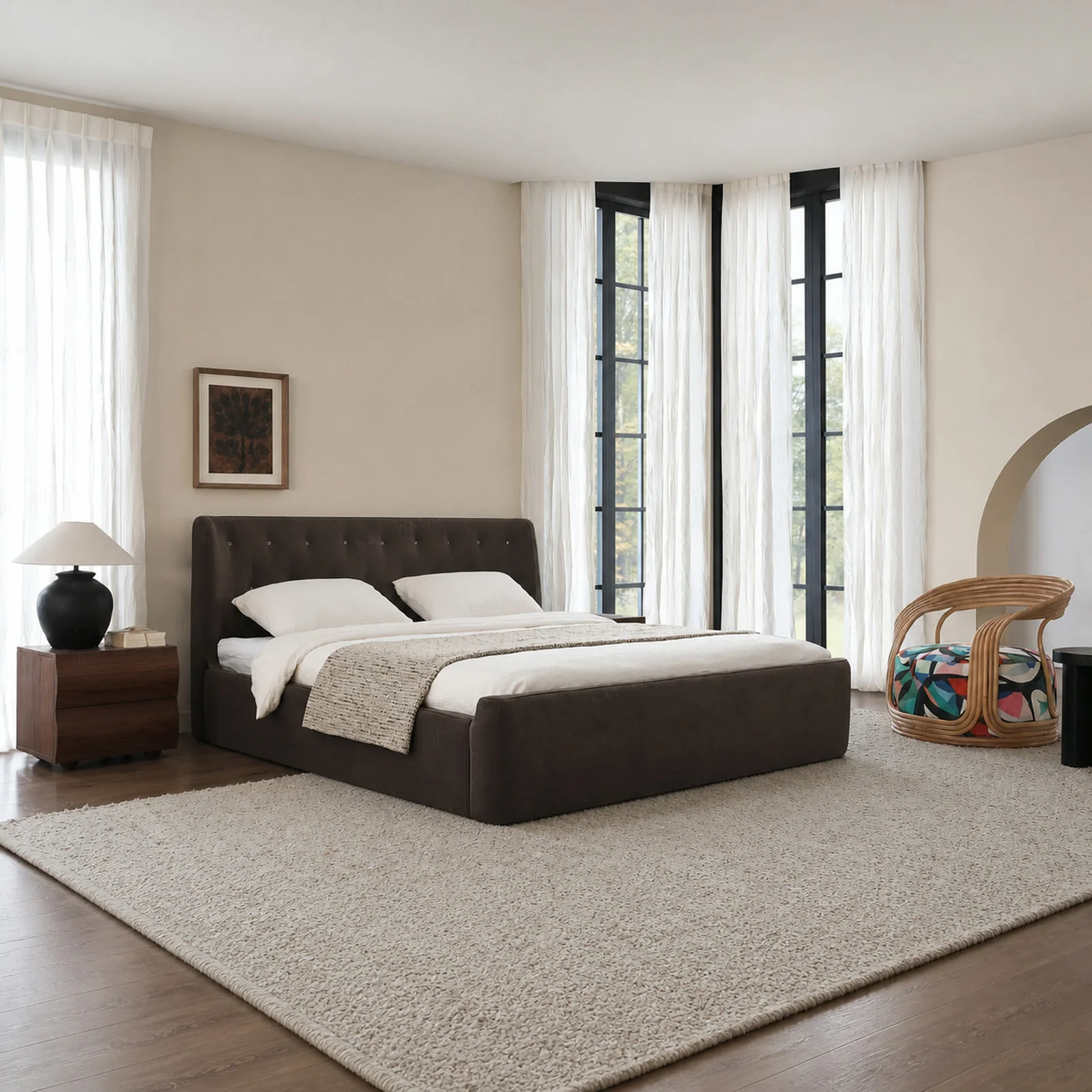 B618 Bed in a finished interior.