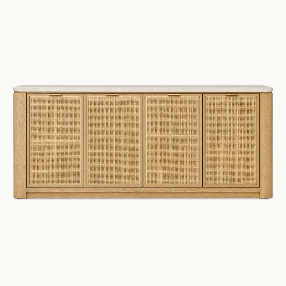 Savanna Oak Cane Door Sideboard
