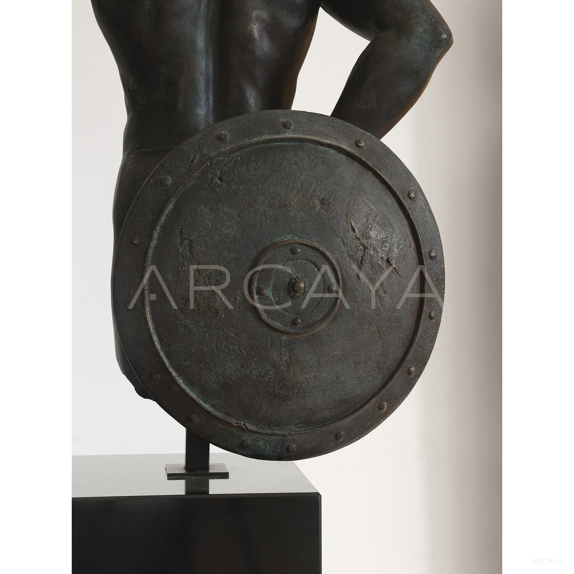 Fearless Warrior Sculpture - scene