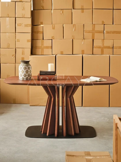 Luna Meadow Dining Table — interior view 04