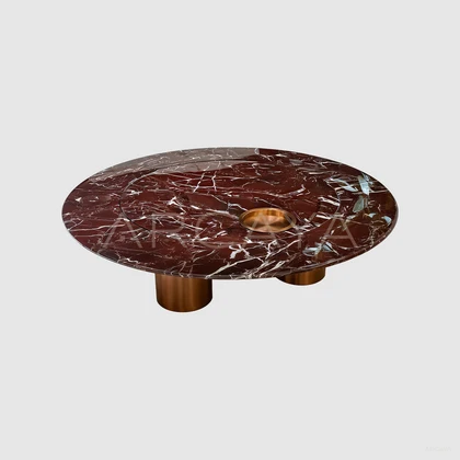 Luma Slate Coffee Table - front view 03