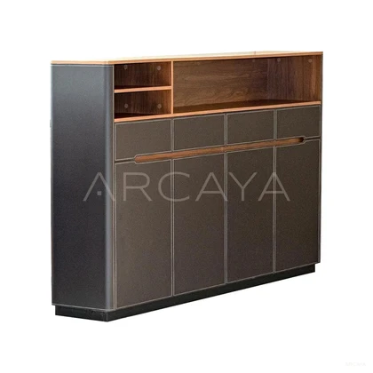 Liora Sand Cabinet - product view on a white background 01