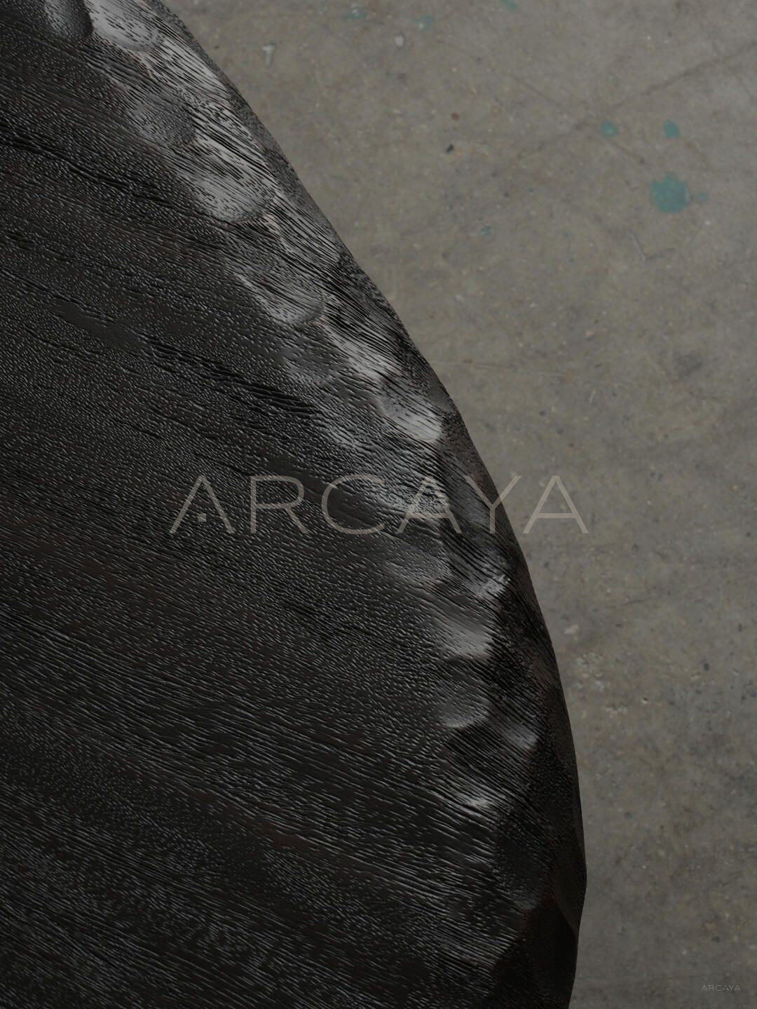 Textured Distressed Coffee Table - detail
