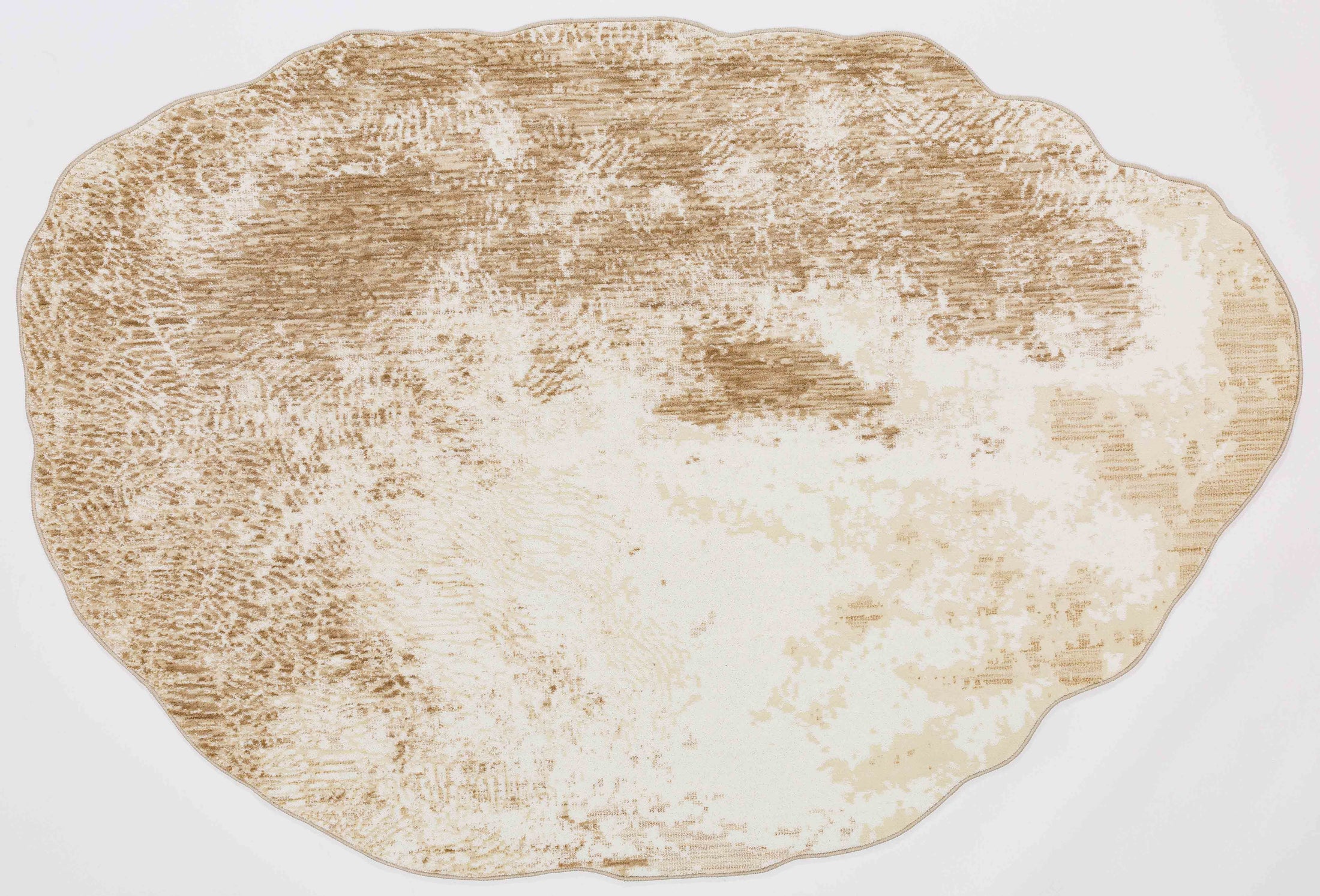 Hillside Grove Area Rug in a finished interior.