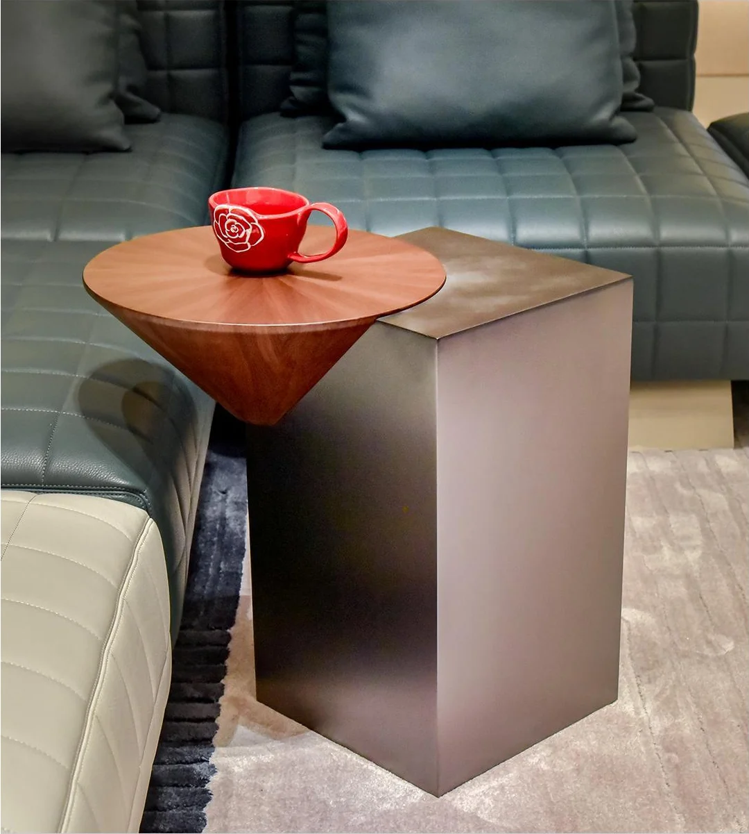 A00112 Coffee Table in a finished interior.