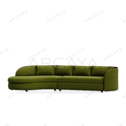 Luoyi Curved Sofa — view 17