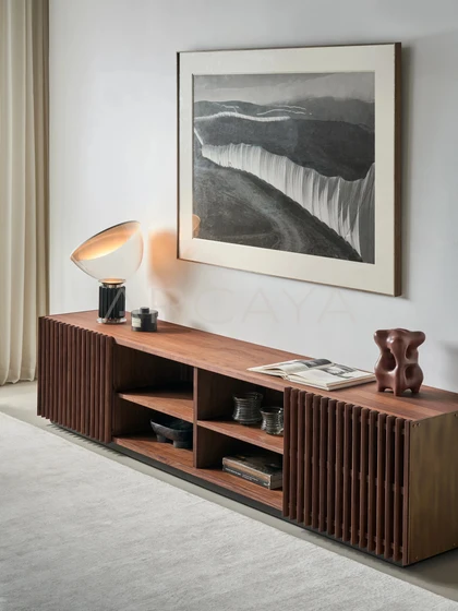 Alba Hill Media Console — interior view 08