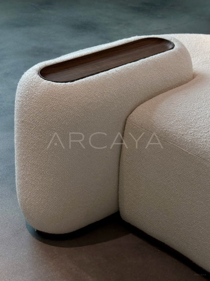Amara Loft Curved Sofa - product view 06