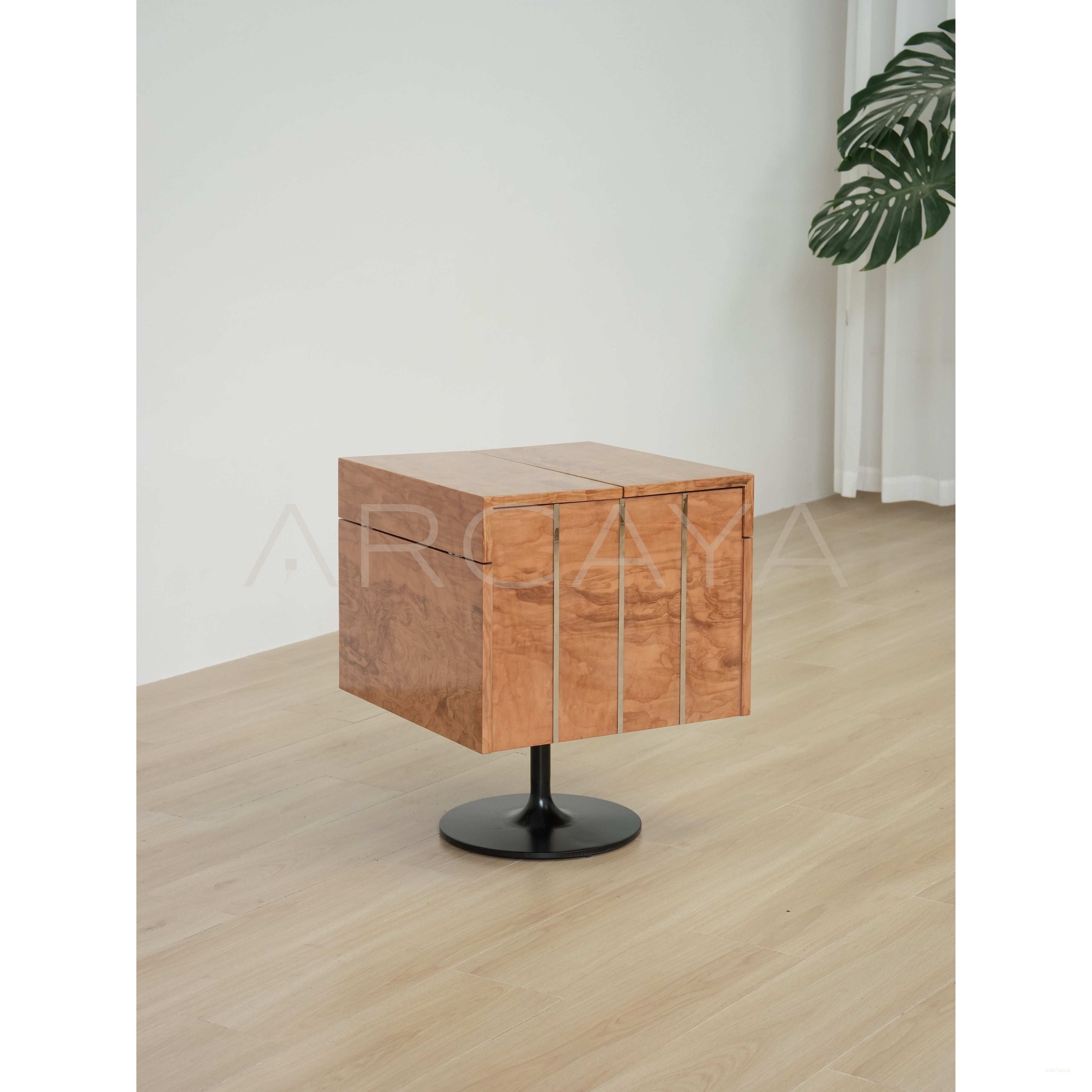 Yiduo Floating Light Nightstand - scene
