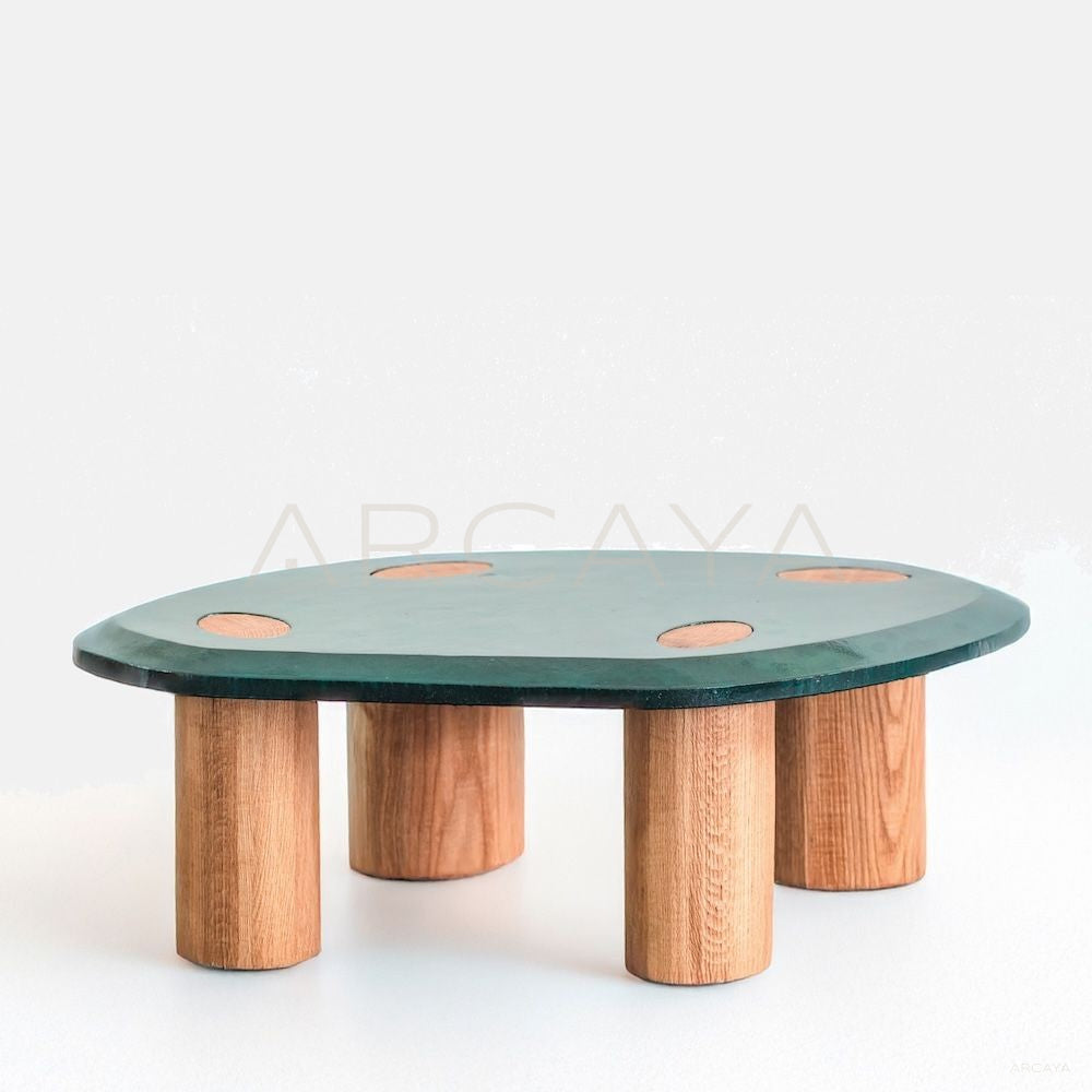 Yiduo Green Top Coffee Table - scene