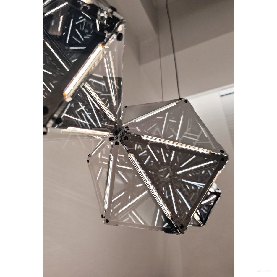 Linear Prism Diamond Pendant Light 95372