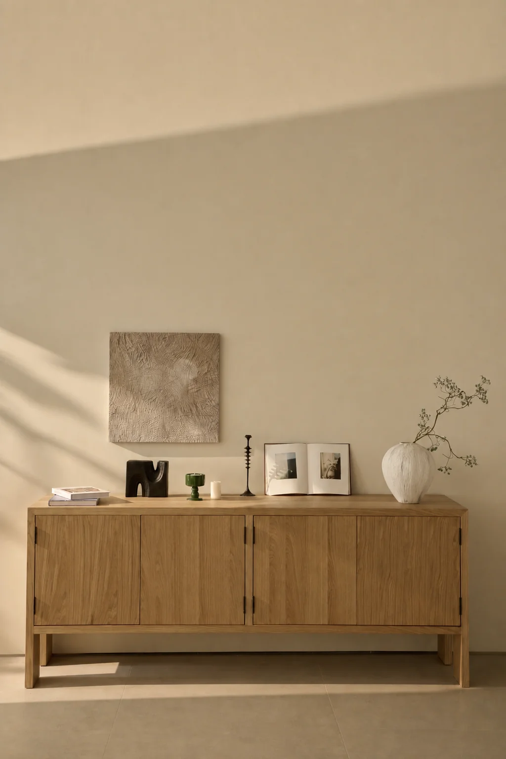 A00011 Sideboard in a finished interior.