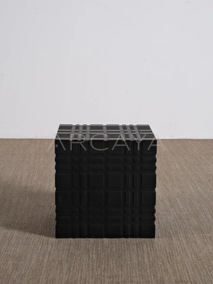 Enna Studio Side Table - front view 21