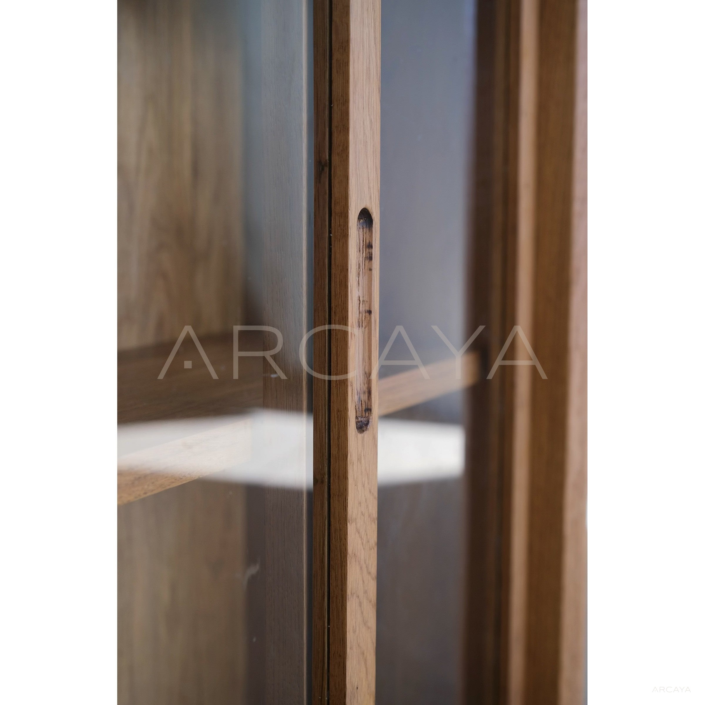 Moku Solid Wood Cabinet - scene