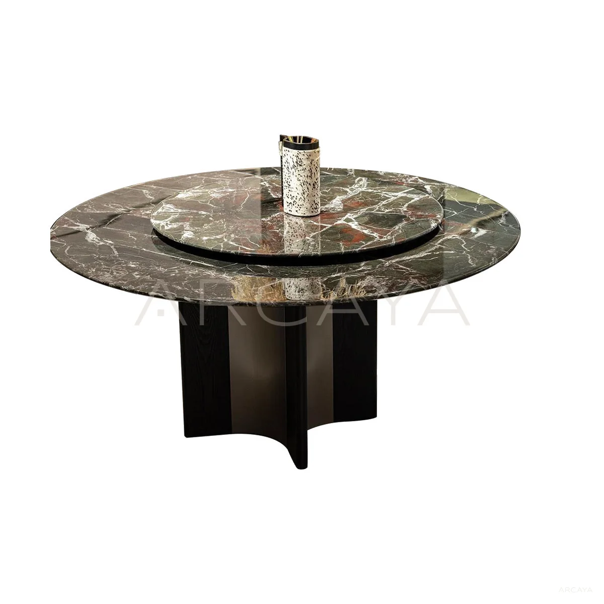 Nola Meadow Dining Table - product view on a white background 01