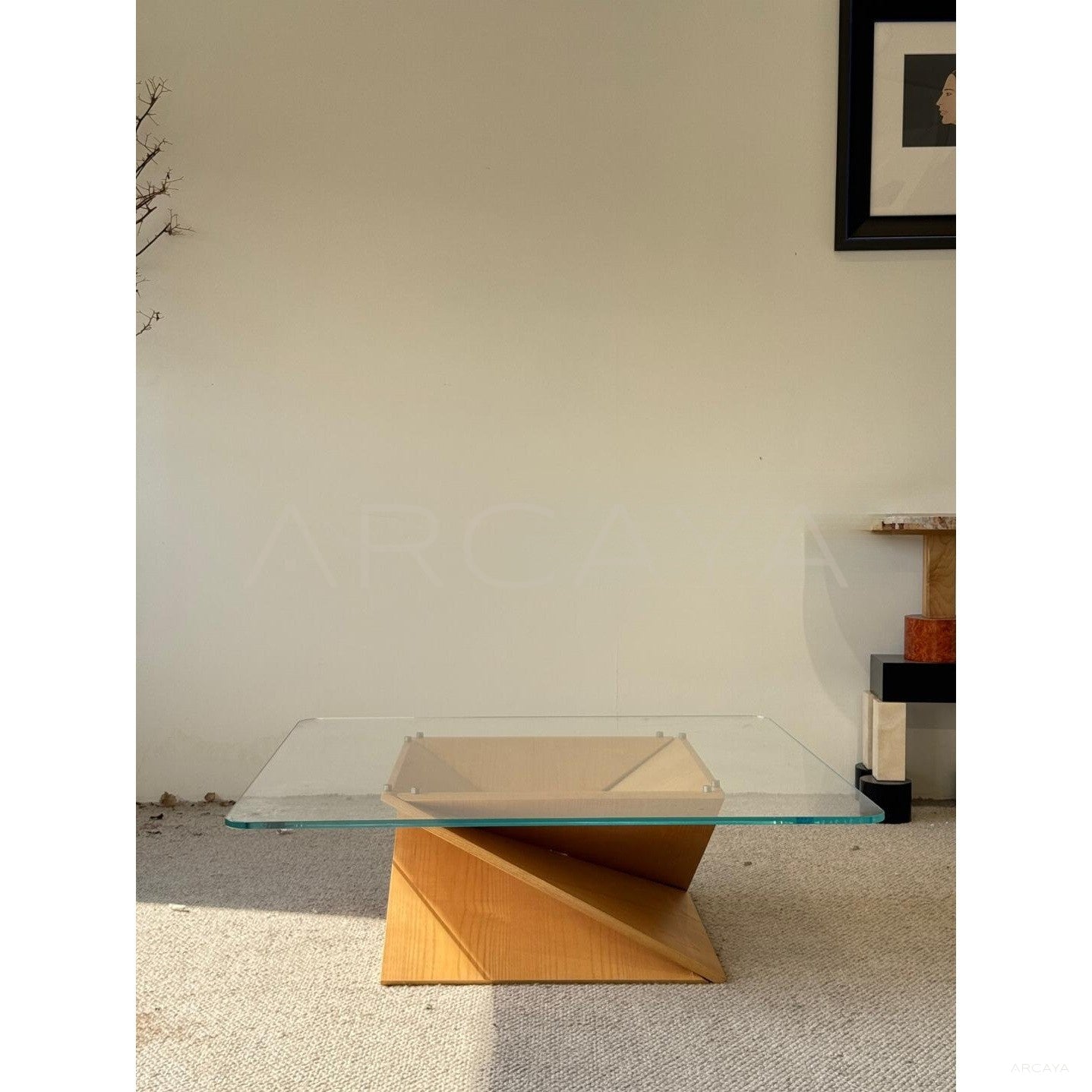 Memorable Mid Century Coffee Table - scene