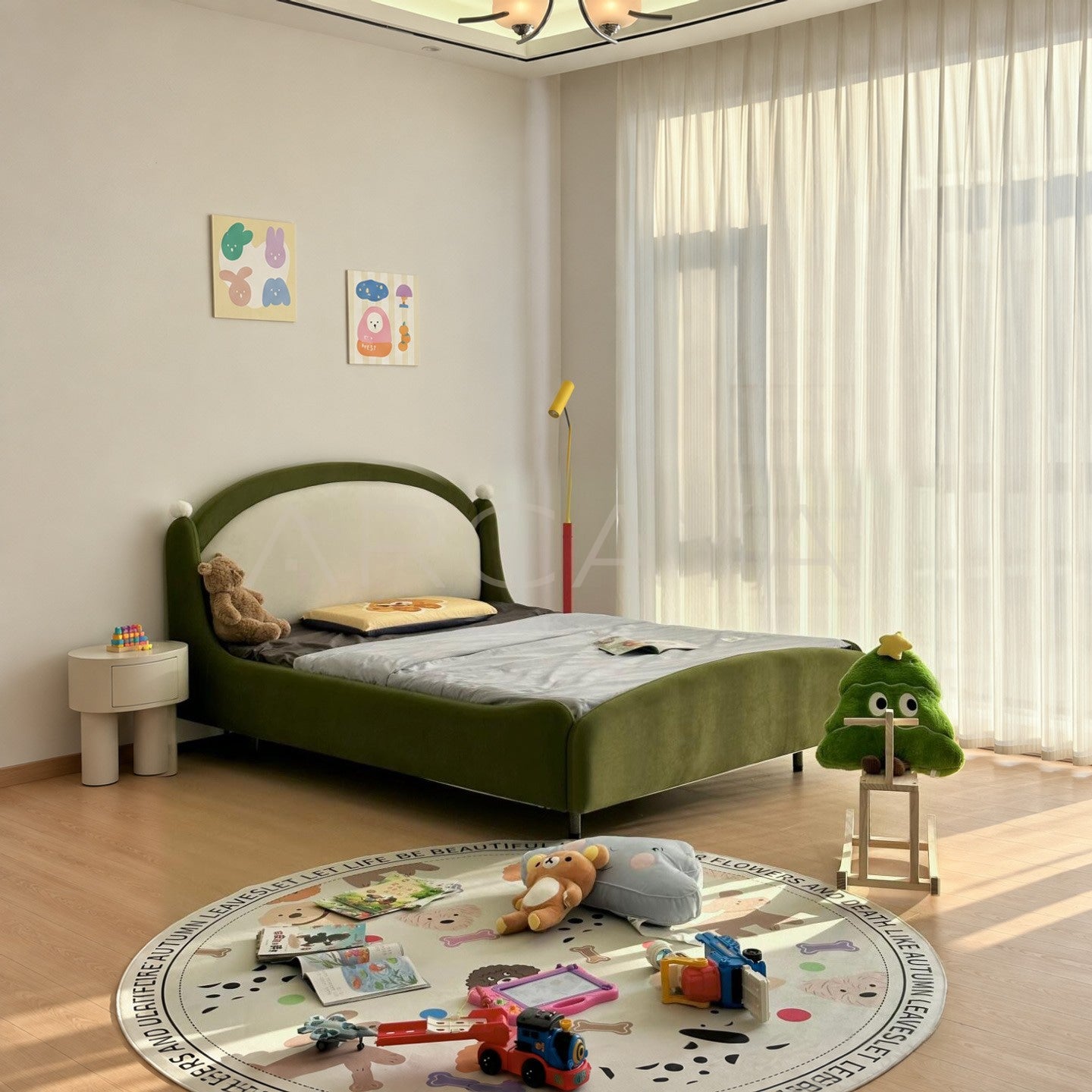 Glowing Magic Carpet Bed - main