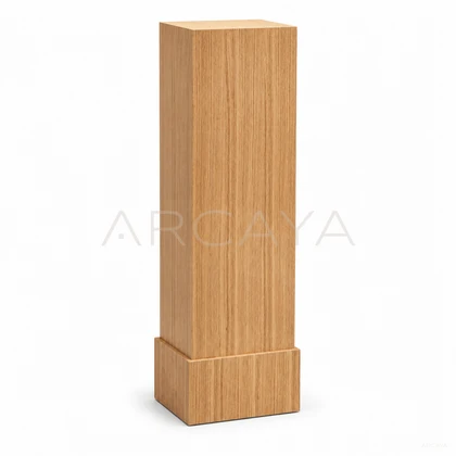 Sable Birch Plant Stand - product view on a white background 01