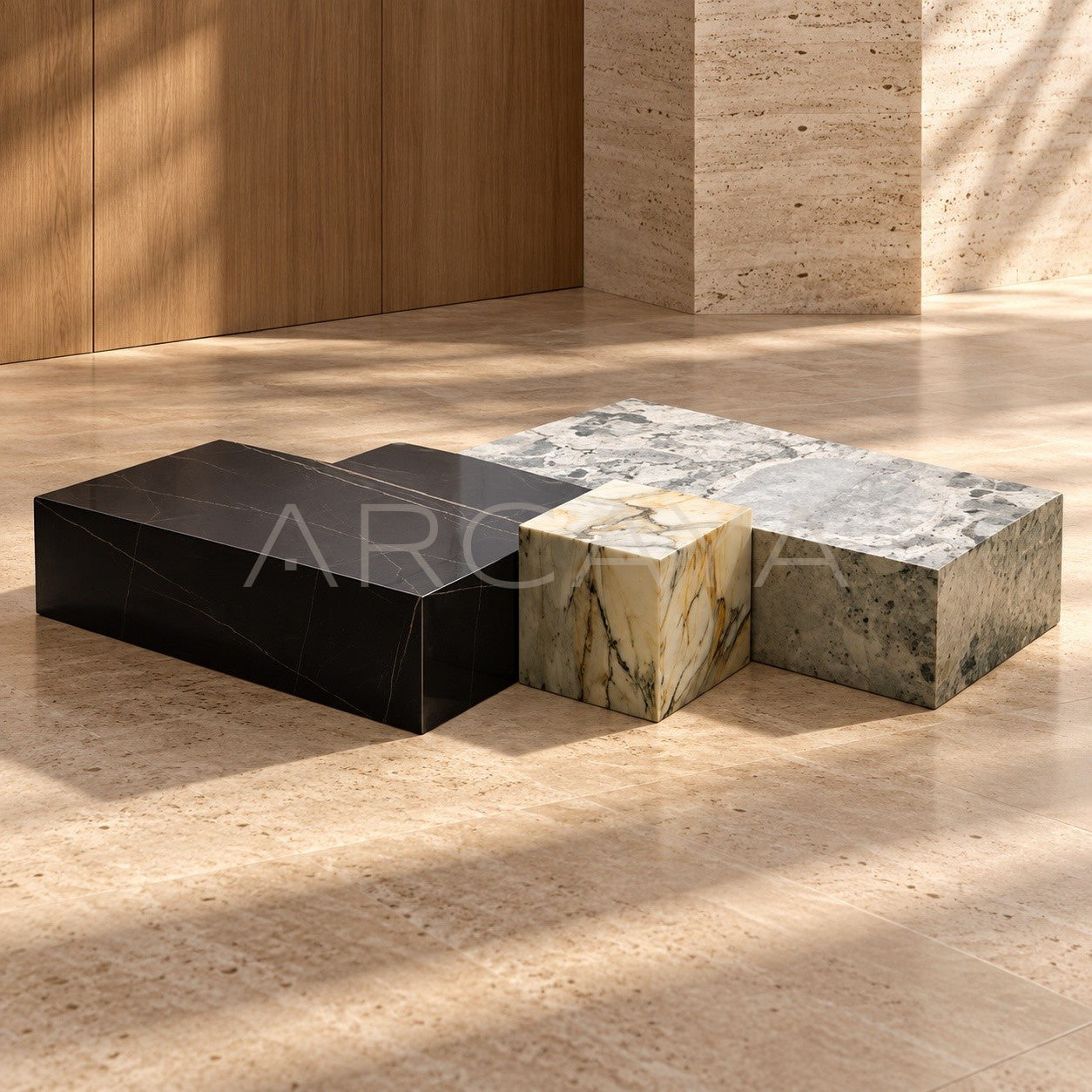 Coffee Table T 114A B C D - scene