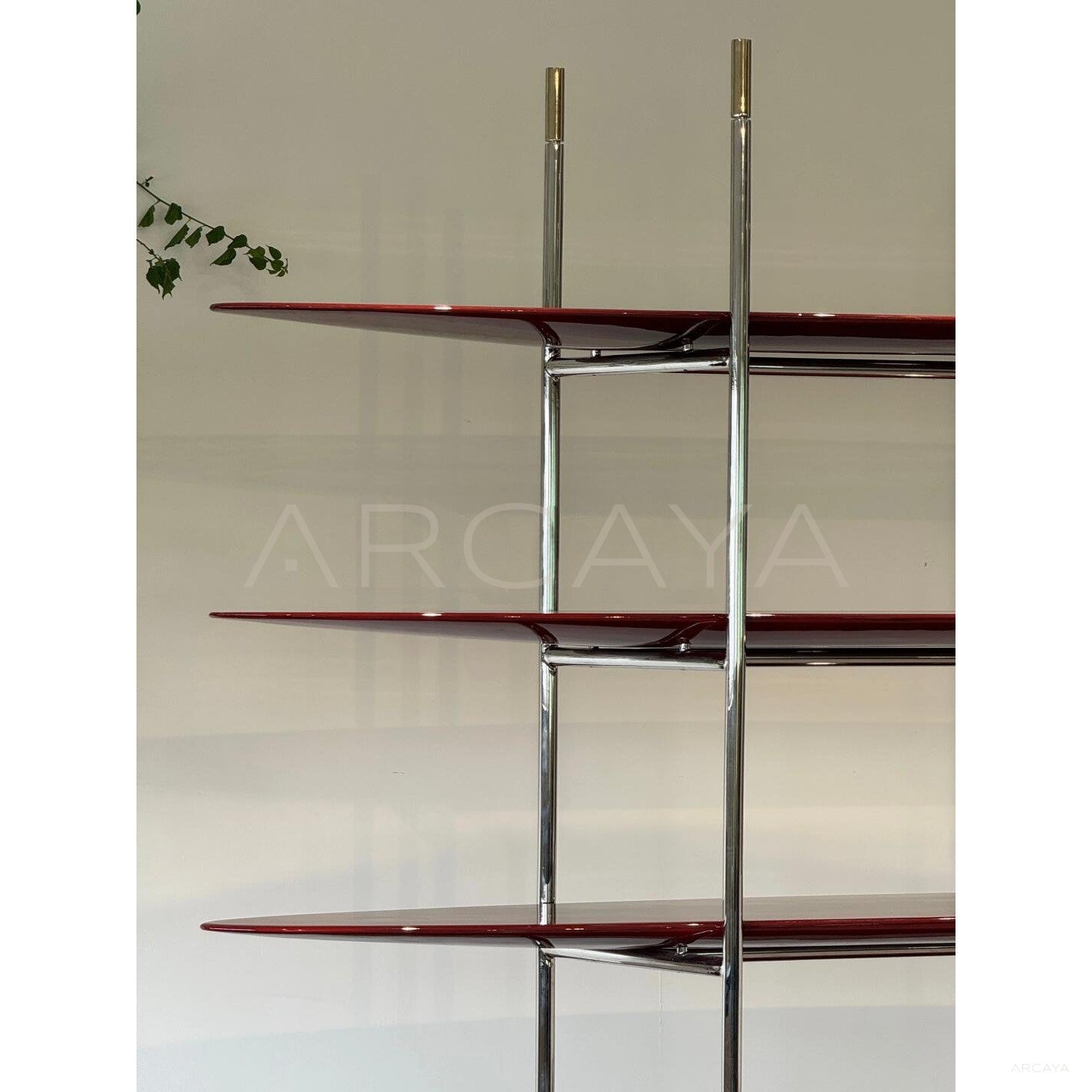 Sailboat Art Bookshelf - scene