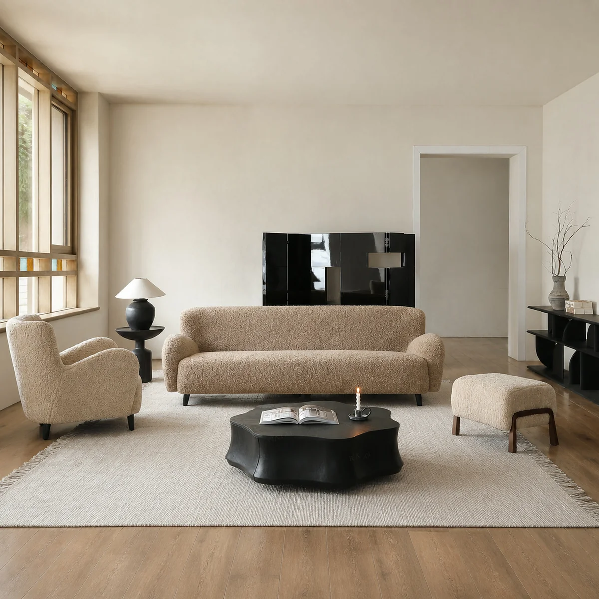 Elara Vale Straight Sofa