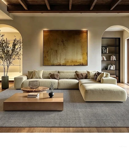 Minimalist Bloom Area Rug - product view 02
