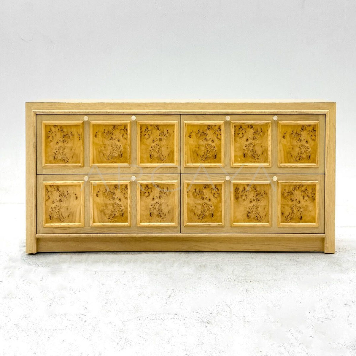 Custom Solid Wood Storage Cabinet