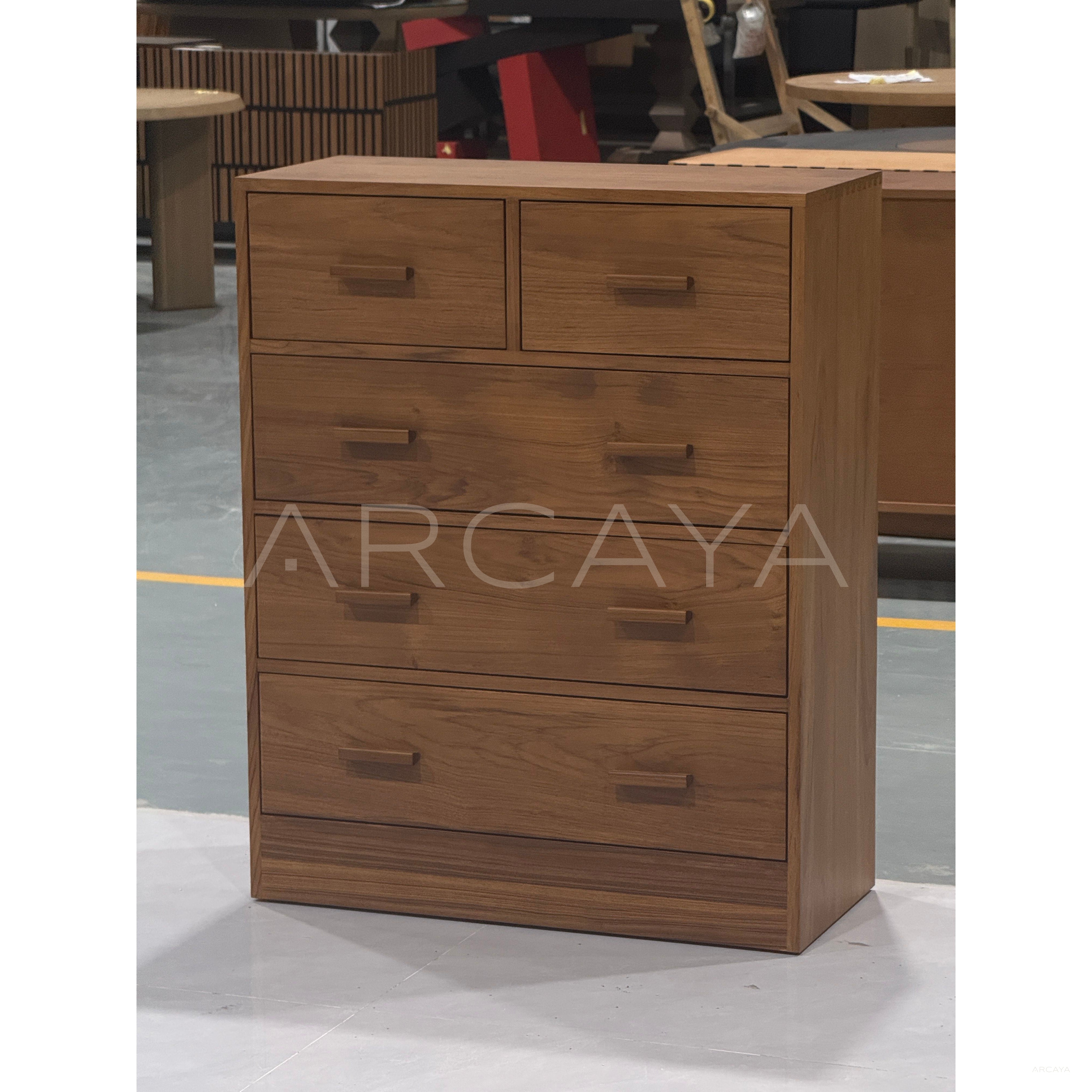 Mid Century Teak Chest Of Drawers - scene