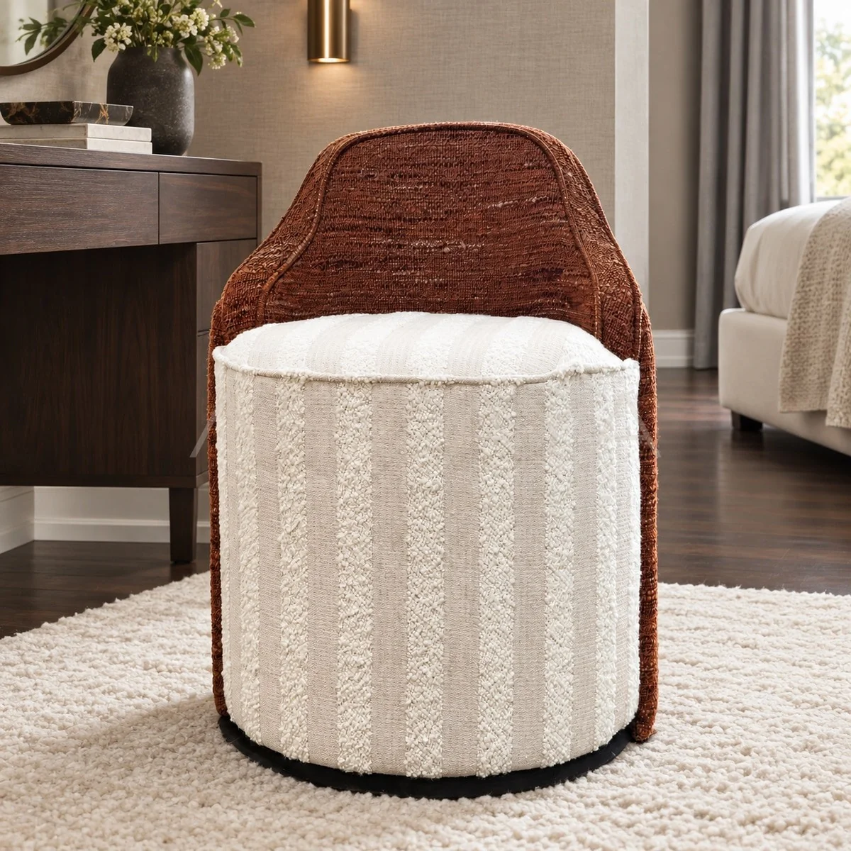 Designer Vanity Stool - main