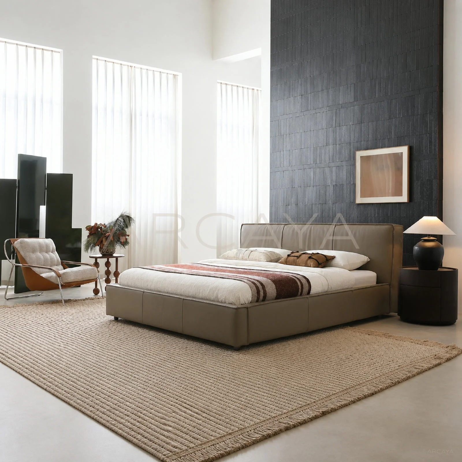 Aurelia Harbor Bed - front view 01