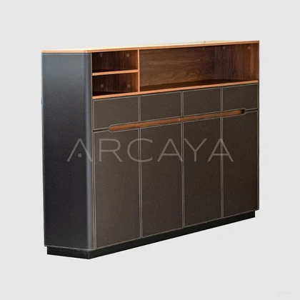 Luma Elm Cabinet - front view 04