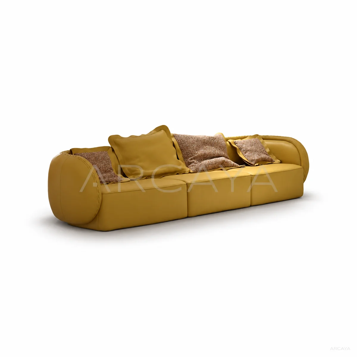Riva Arc Straight Sofa