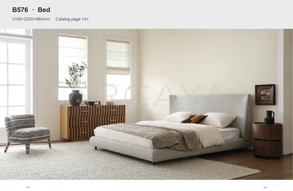 Aurelia Mont Bed - front view 02