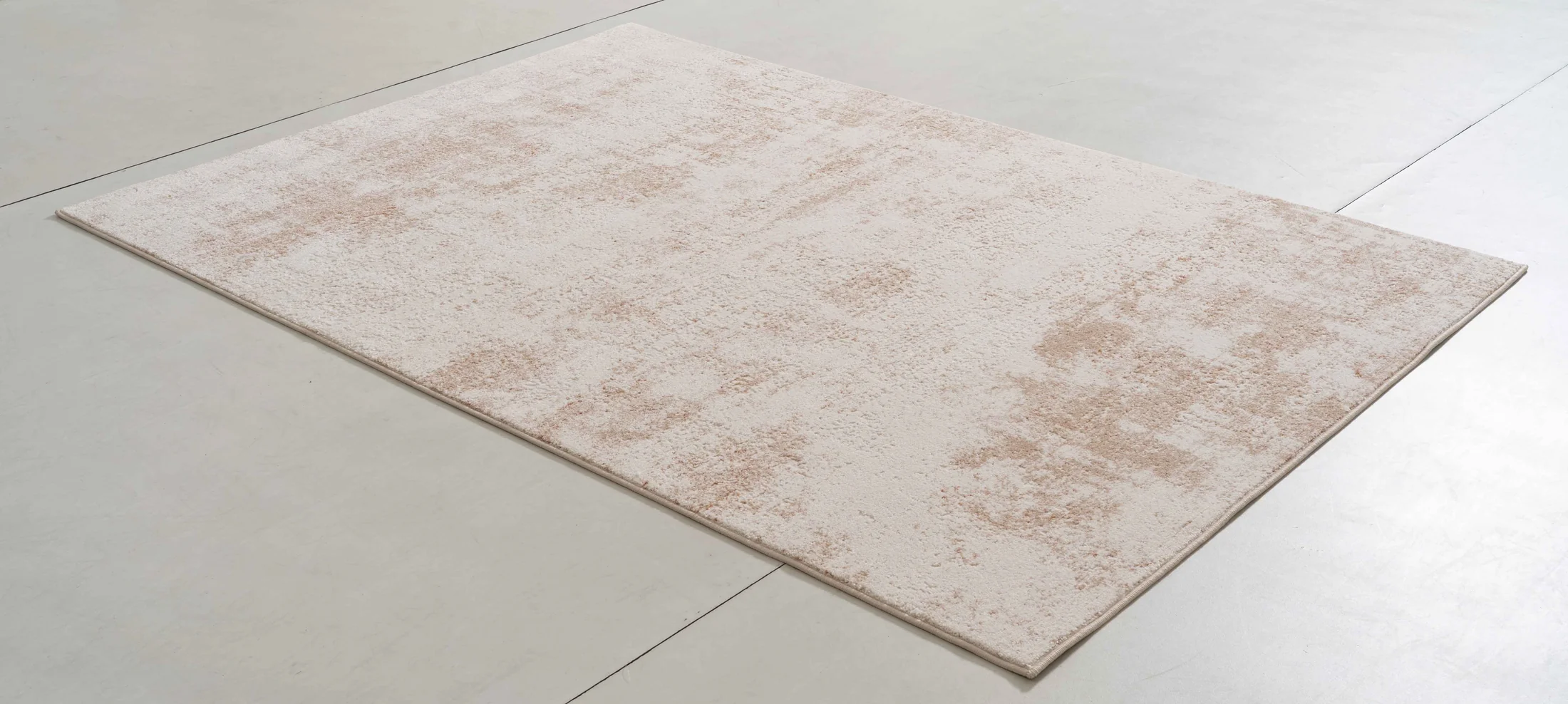 Garden Meadow Area Rug in a finished interior.