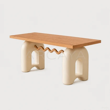 Sylvan Loft Dining Table — neutral background 01