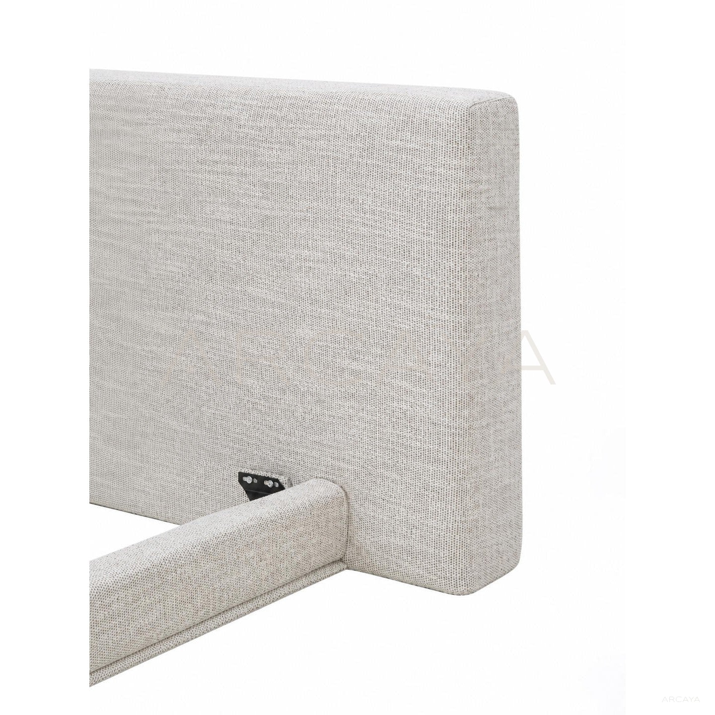Custom Wide Headboard Bed - scene
