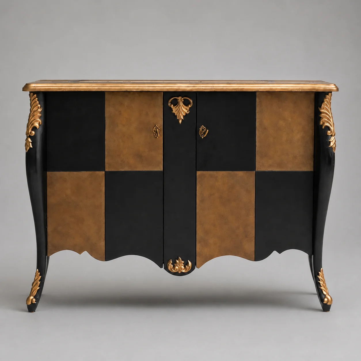 A00014 Cabinet in a finished interior.