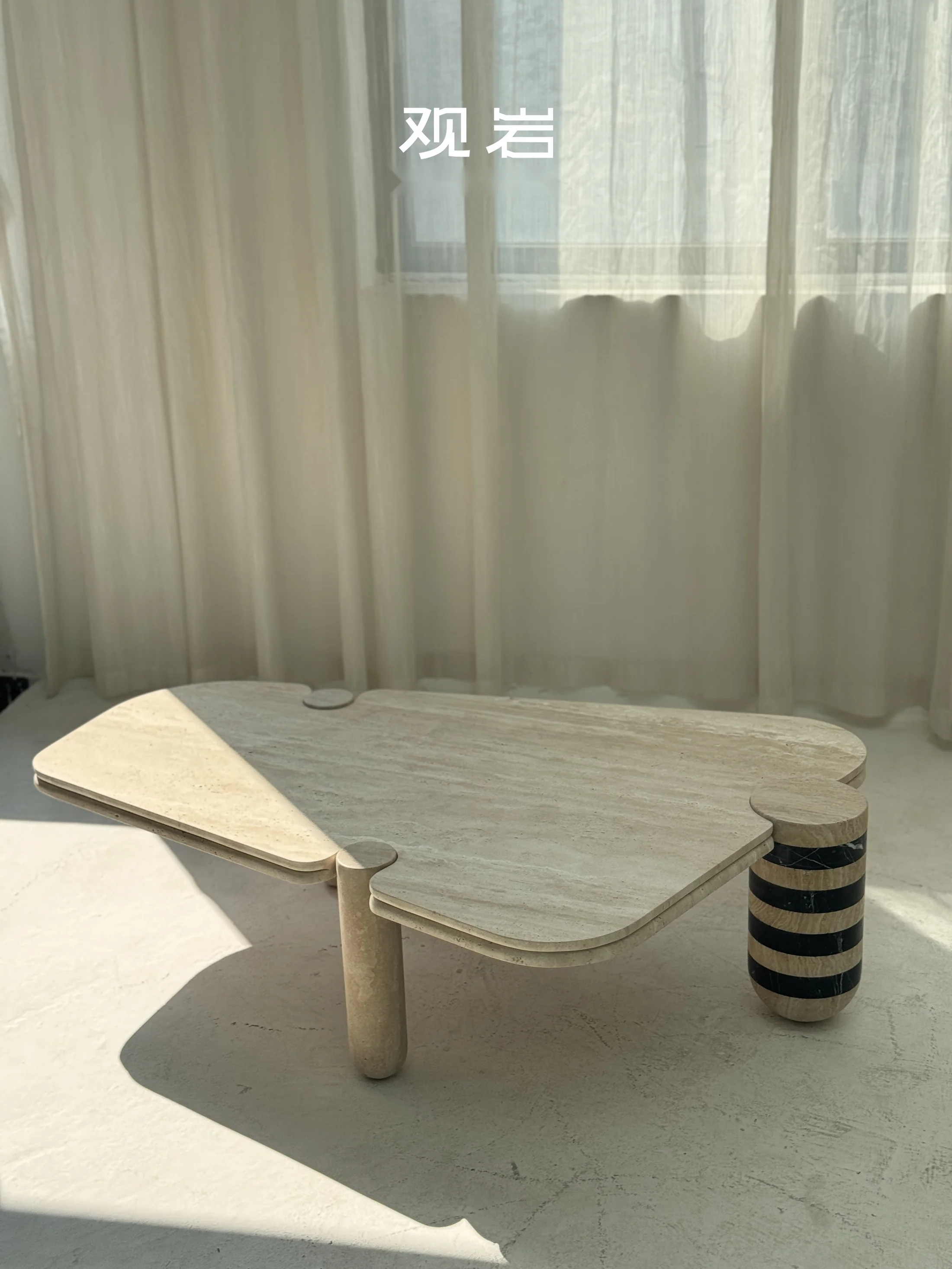 Alba House Coffee Table in a finished interior.