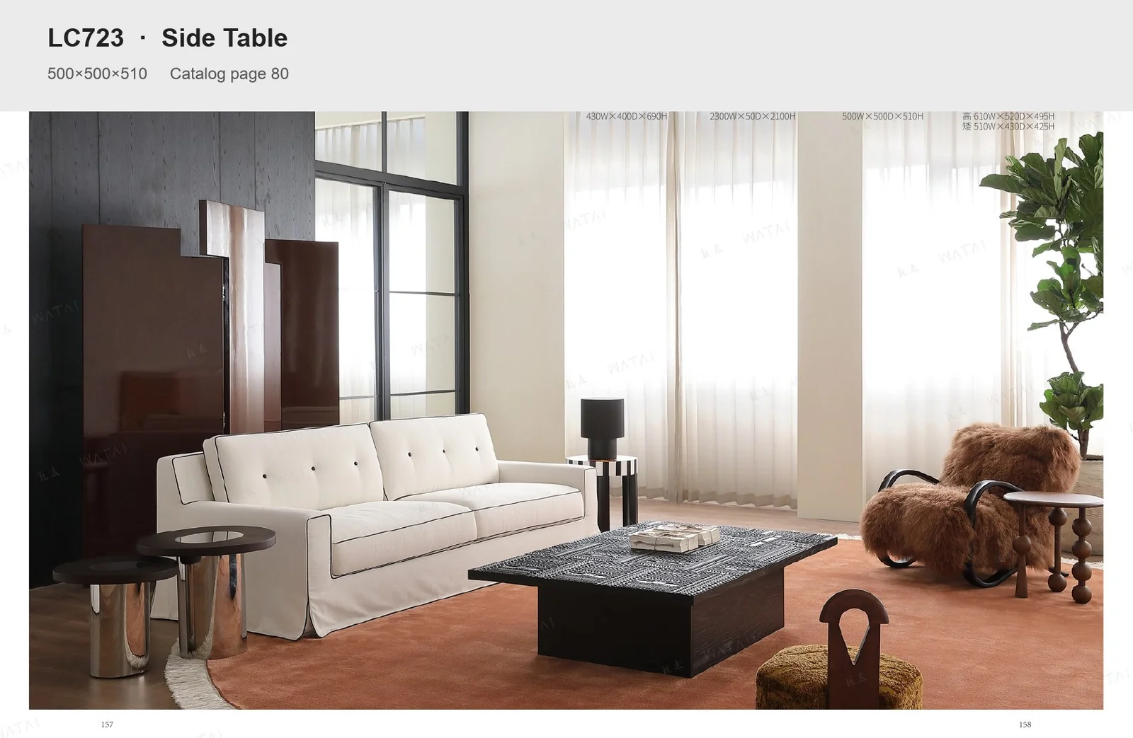 One silhouette. Your dimensions, comfort and finish.