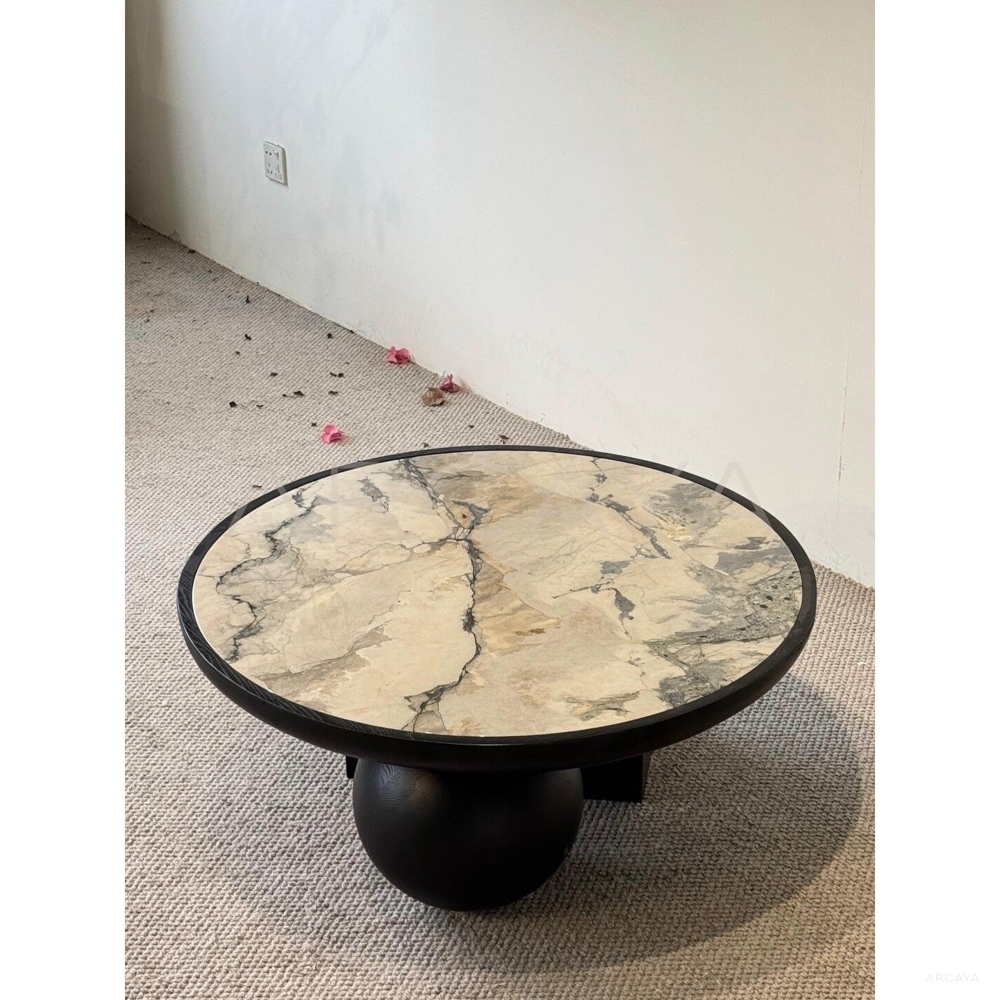 Geometric Poetic Coffee Table - scene