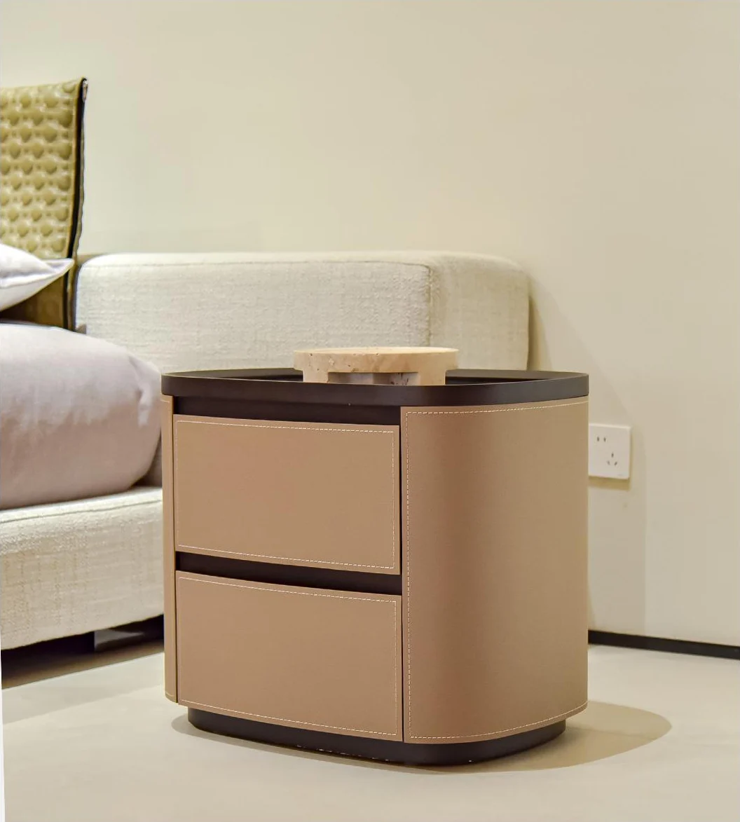 A00229 Nightstand in a finished interior.