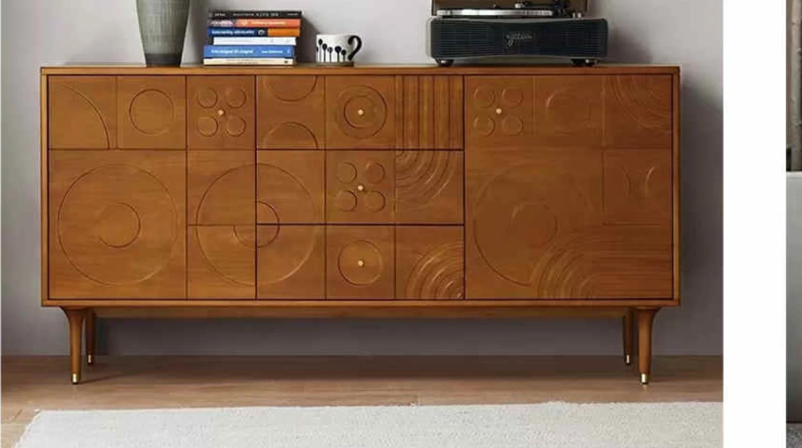 Atubi Cabinet ATKHY201 in a finished interior.