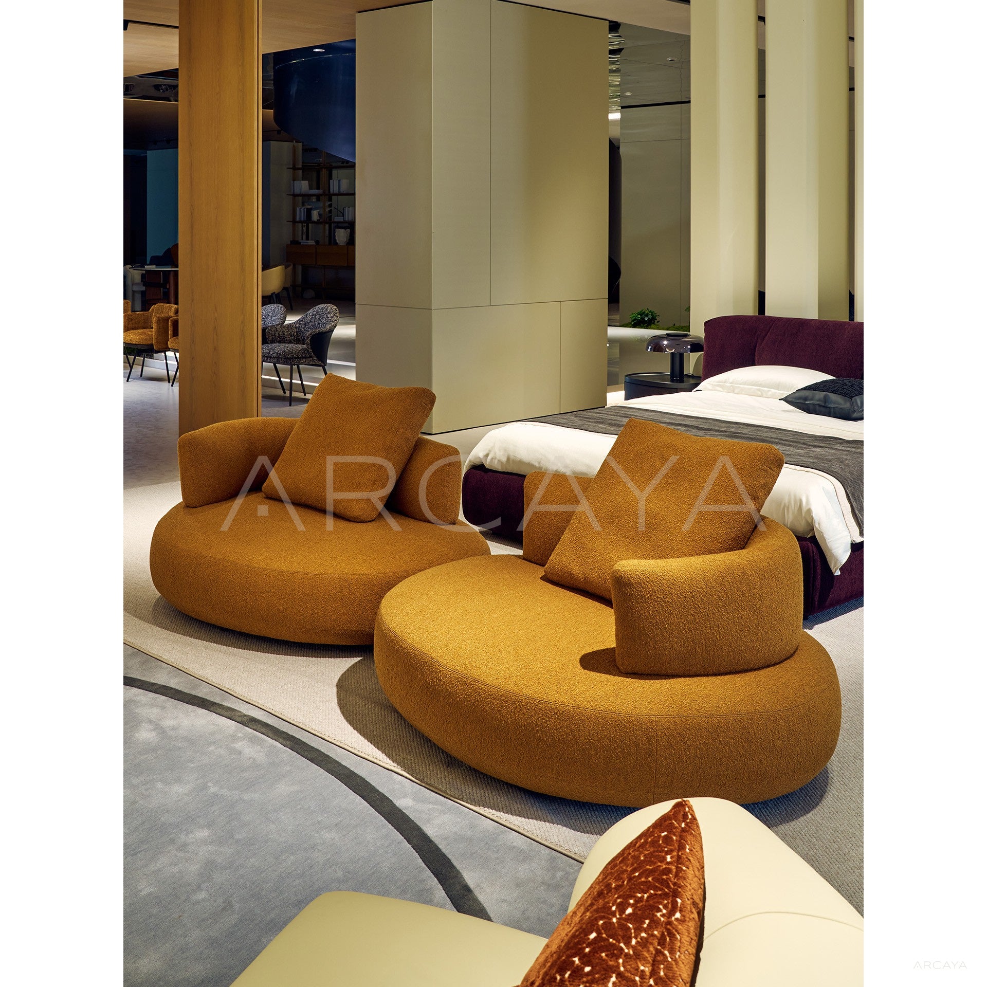 Bezier Irregular Sofa - scene